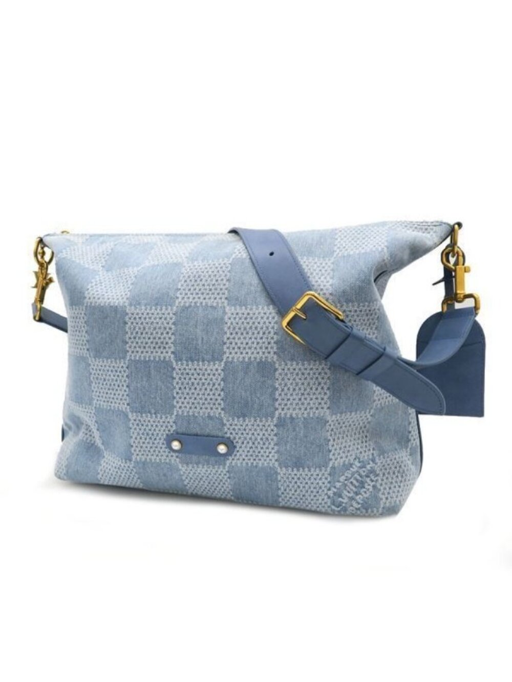 Louis Vuitton Damier Denim Bakabond Hobo Bag